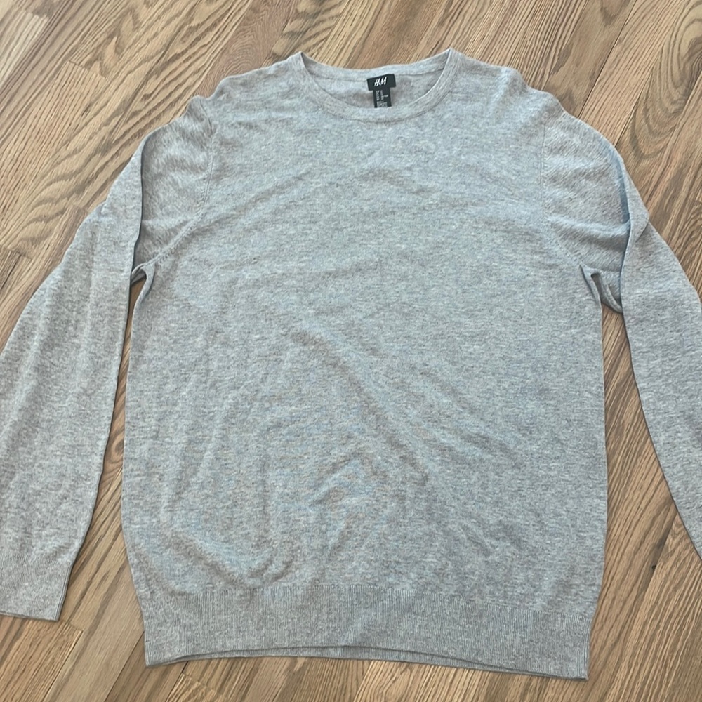 H&M XL Gray sweater